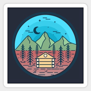 Nigh Mountains Magnet